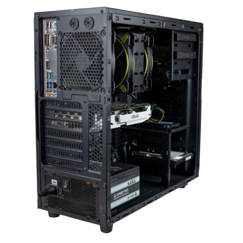 AS-IT Gaming PC, Core i9-9900KF, GTX 1070(8GB), H370, 16GB DDR4, 240GB SSD, 1TB HDD, 700W