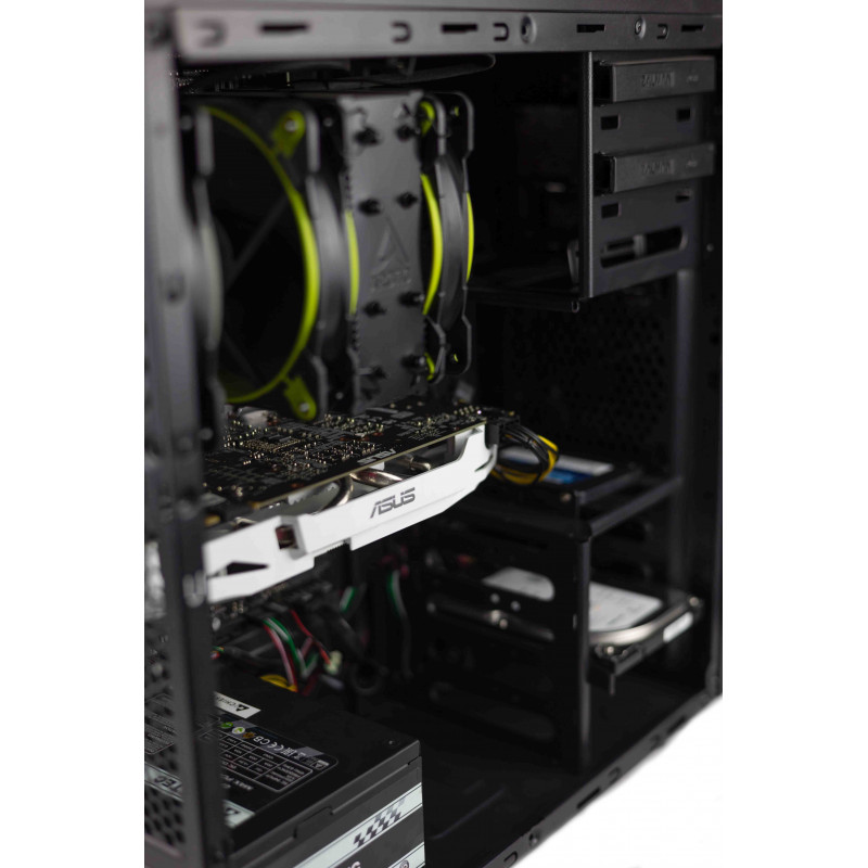 AS-IT Gaming PC, Core i9-9900KF, GTX 1070(8GB), H370, 16GB DDR4, 240GB SSD, 1TB HDD, 700W