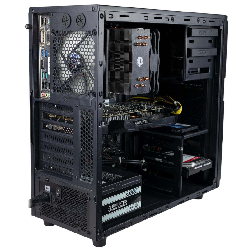 AS-IT Gaming PC, Core i9-9900KF, GTX 1070(8GB), B360, 32GB DDR4, 240GB SSD, 1TB HDD, 700W