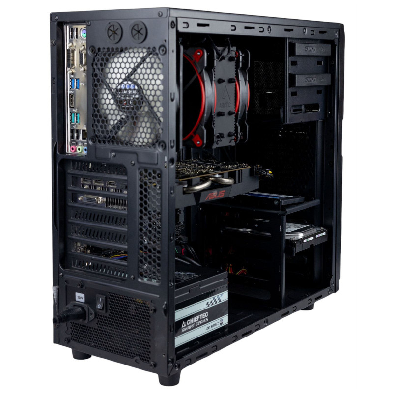 AS-IT Gaming PC, Intel i9-9900KF, GTX 1070(8GB), B360, 32GB DDR4, 240GB SSD, 1TB HDD