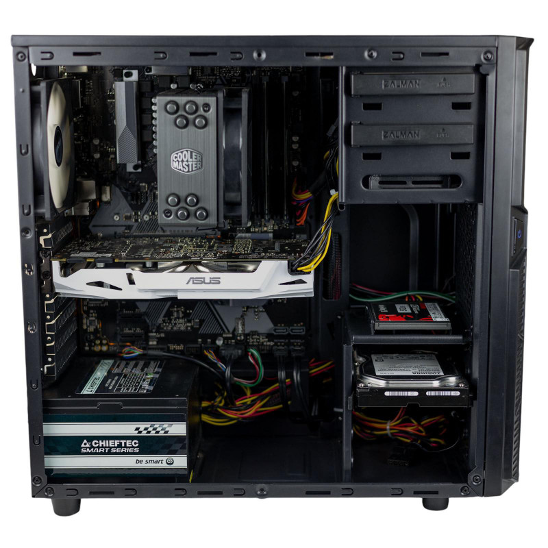 AS-IT Gaming PC, Core i9-9900KF, GTX 1070(8GB), H370, 32GB DDR4, 512GB SSD, 1TB HDD, 700W