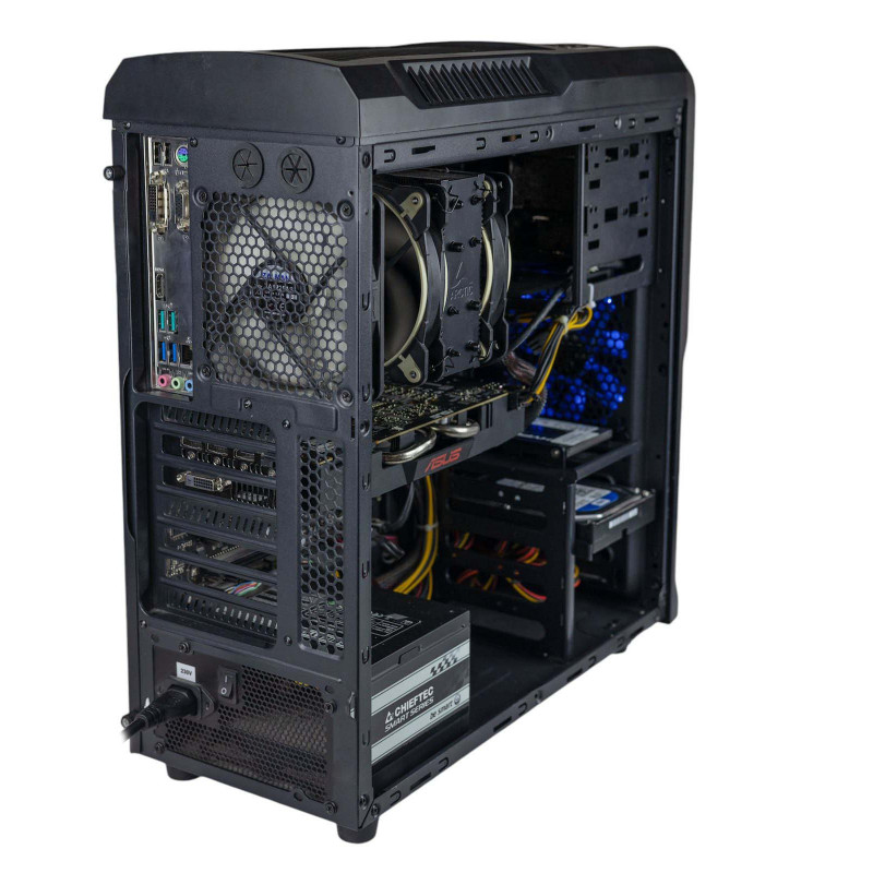 AS-IT Gaming PC, Intel i9-9900KF, GTX 1070(8GB), H370, 32GB DDR4, 240GB SSD, 1TB HDD