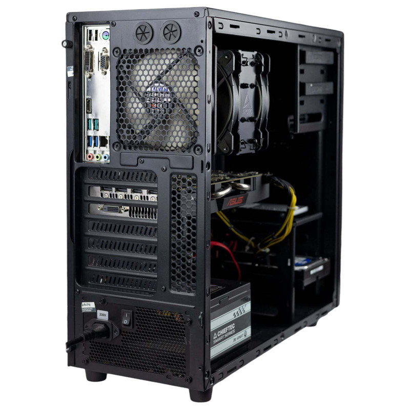 AS-IT Gaming PC, Intel i9-9900KF, GTX 1070(8GB), H370, 32GB DDR4, 480GB SSD, 1TB HDD