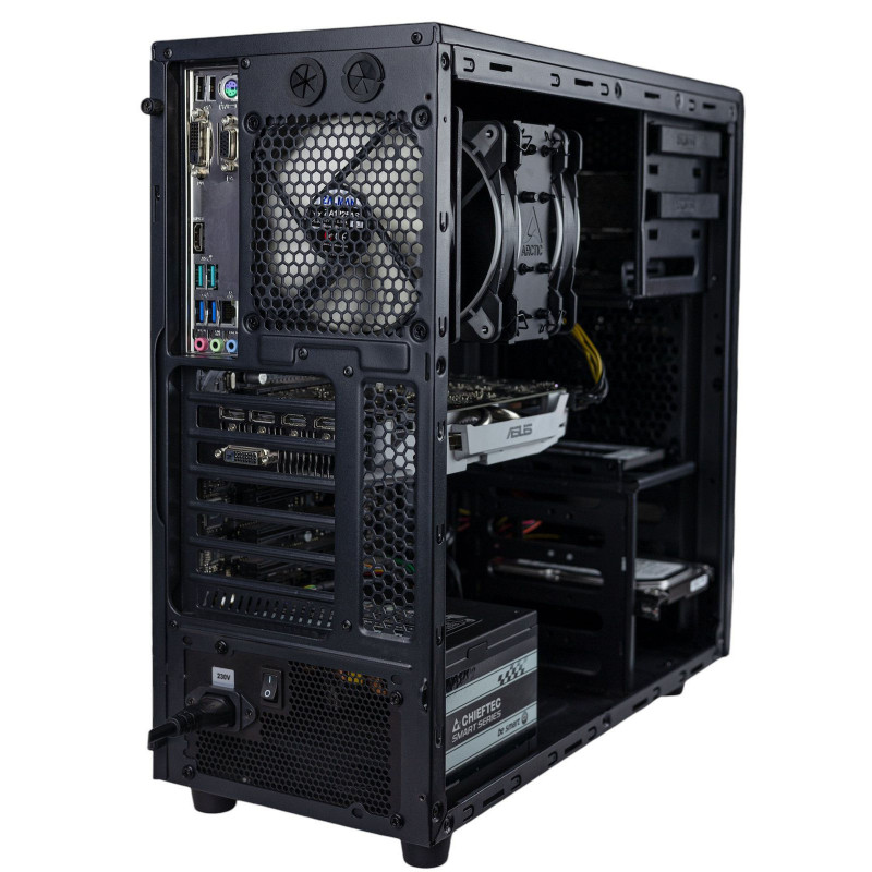 AS-IT Gaming PC, Intel i9-9900KF, GTX 1070(8GB), H370, 32GB DDR4, 480GB SSD, 1TB HDD