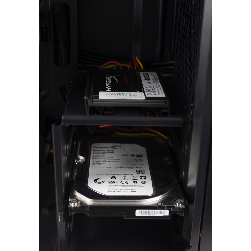 AS-IT Gaming PC, Intel i9-9900KF, GTX 1070(8GB), H370, 32GB DDR4, 480GB SSD, 1TB HDD