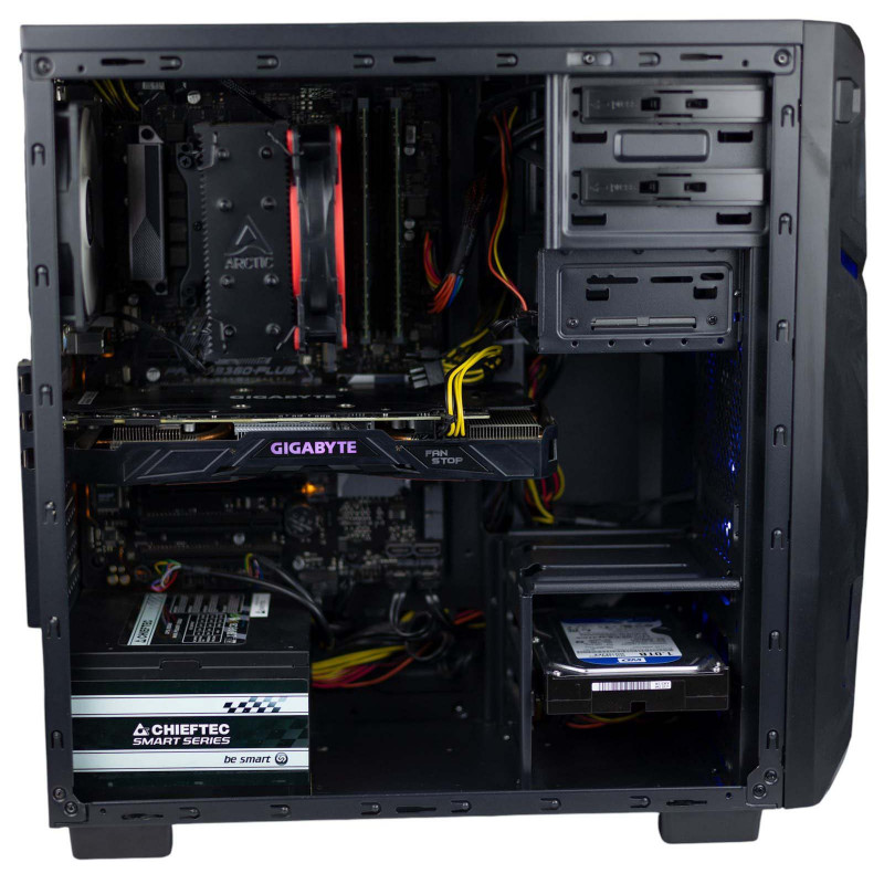 AS-IT Gaming PC, Intel i9-9900KF, GTX 1070(8GB), B360, 32GB DDR4, 512GB SSD, 1TB HDD