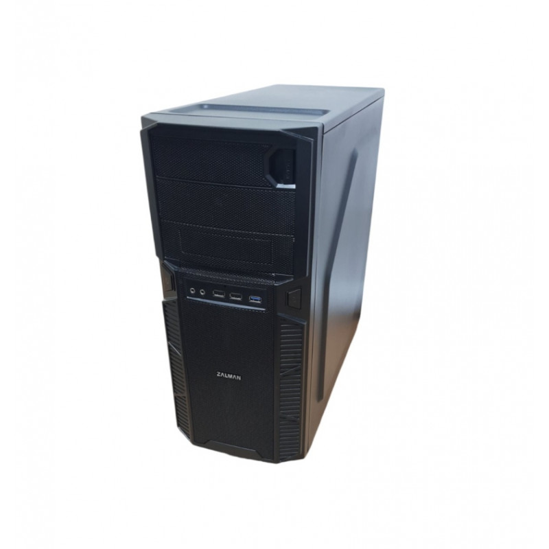 Used Case Zalman Z1, 199x432x457 mm, without PSU (bottom), Midi-Tower, ATX