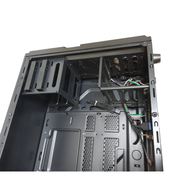 Used Case Zalman Z1, 199x432x457 mm, without PSU (bottom), Midi-Tower, ATX (def.)