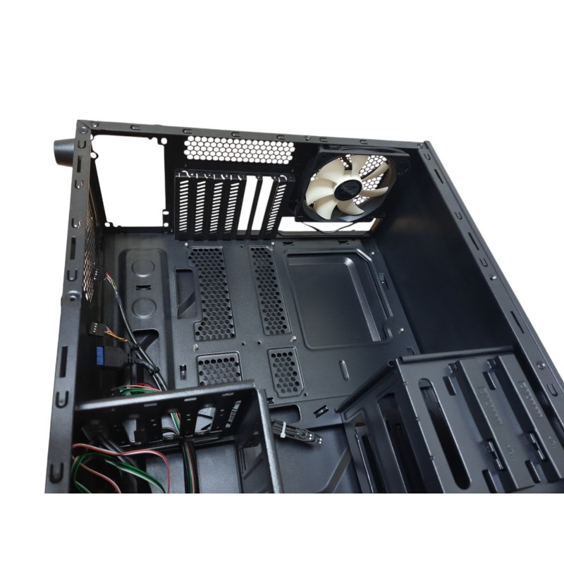 Used Case Zalman Z1, 199x432x457 mm, without PSU (bottom), Midi-Tower, ATX (def.)