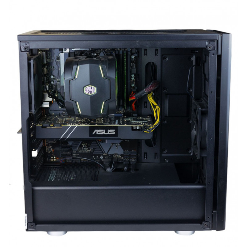 AS-IT Gaming PC, Ryzen 9 3900X, GTX 1070 (8GB), B450, 16GB DDR4, 240GB SSD, 1TB HDD, 700W