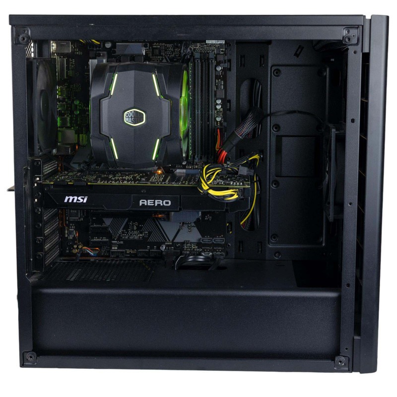AS-IT Gaming PC, Ryzen 9 3900X, GTX 1070 (8GB), B450, 16GB DDR4, 240GB SSD, 1TB HDD, 700W
