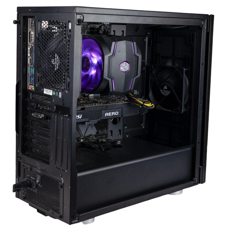 AS-IT Gaming PC, Ryzen 9 3900X, GTX 1070 (8GB), B450, 16GB DDR4, 240GB SSD, 1TB HDD, 700W