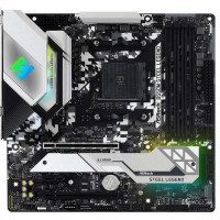 Motherboard sAM4, ASRock B550M Steel Legend (4xDDR4, B550, PCI-Ex16x1, Dport, HDMI, microATX)