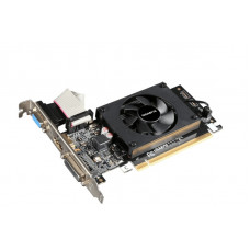 БУ Відеокарта Gigabyte GeForce GT 710 1GB DDR3, 64біт, 954/1800 МГц, VGA, DVI, HDMI (GV-N710D3-1GL)