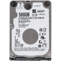 БУ Жорсткий диск 500 ГБ Hitachi (2.5", 5400 об/хв, 16 МБ, SATAIII, HTS545050B7E660/1W10013)