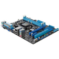 БУ Материнская плата s1155, ASUS H61M-C (2xDDR3, Intel H61, PCI-Ex16x1, VGA, microATX)