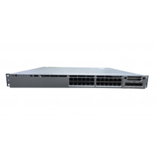 БУ Коммутатор управляемый Cisco WS-C3850-24P-L V06, 24xGbit, 24xРоЕ+, 2xSFP+/4xSFP, Console, 1xPSU