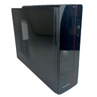 БУ Корпус Logicpower S601 BR Slim, кардридер, 2хUSB2.0, БП 400Вт, mATX