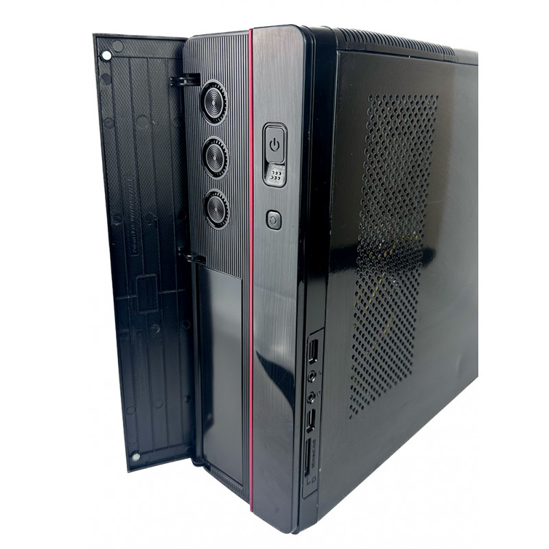 Used Case Logicpower S601 BR Slim, card reader, 2xUSB2.0, 400W PSU, mATX