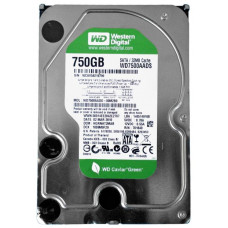 Used Hard Drive 750 GB Western Digital (3.5", 5400 rpm, 32 MB, SATAII, WD7500AADS)