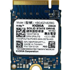 Used SSD drive 256 GB KIOXIA (Toshiba) BG4 (M.2 2230, 3D NAND (TLC), NVMe, KBG40ZNS256G)