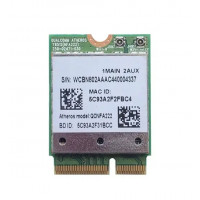 БУ WIFI Модуль Atheros QCNFA222 (NGFF, 300 Mbps, 2,4/5 GHz, Bluetooth)