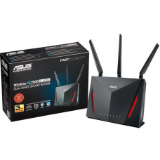 Used Router Asus AC86U, Wi-Fi AC2900 (2.4/5 GHz), 2xUSB, 1 x WAN, 4xGbit