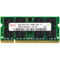 БУ Оперативна пам`ять 4 ГБ, DDR2, для ноутбуків, Hynix (800 МГц, 1.8 В, CL6, HMP351S6AFR8C-S6)
