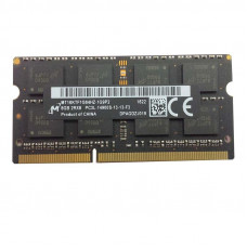 БУ Оперативная память 8 ГБ, DDR3L, для ноутбуков, Micron (1866 МГц, 1.35 В, CL13, MT16KTF1G64HZ-1G9P