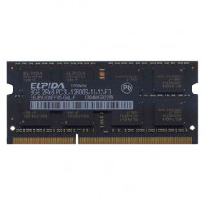 Used RAM 8 GB, DDR3L, for laptops, Elpida (1600 MHz, 1.35 V, CL11, EBJ81UG8EFU5-GNL-F