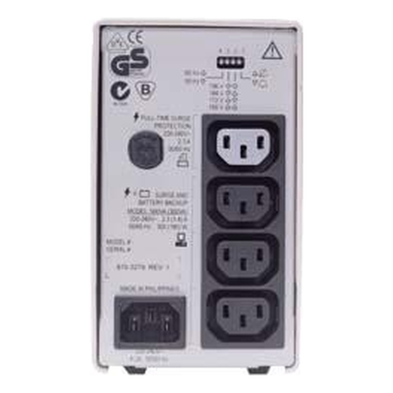 БУ Резервный ИБП APC Back-UPS BK300MI (300 ВА/180 Вт, 196 - 280 В) без АКБ