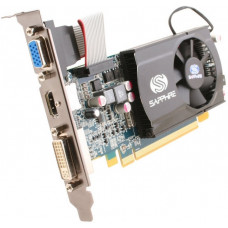 Used Video card Sapphire Radeon HD 5570, 1GB GDDR3, 128 bit, 650/1800 MHz, VGA, DVI, HDMI