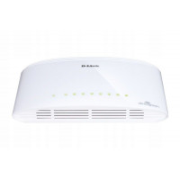 Used Switch unmanaged D-Link DGS-1008D G1, 8 x Gigabit