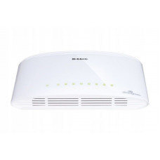 Used Switch unmanaged D-Link DGS-1008D G1, 8 x Gigabit