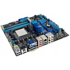 Used Motherboard sAM3, ASUS M4A88TD-M EVO (4xDDR3, AMD 880G, VGA, DVI, mATX)
