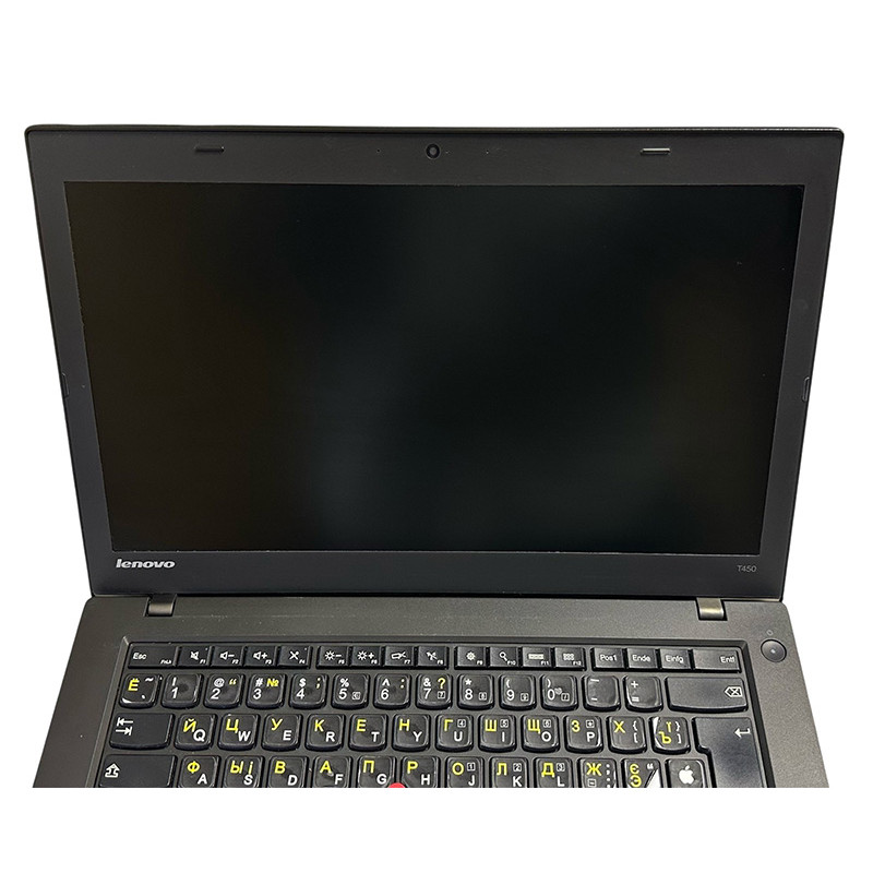 БУ Ноутбук 14" Lenovo ThinkPad T450, Core i5-5300U (2.3 ГГц), 8GB DDR3, Intel HD, 120GB SSD