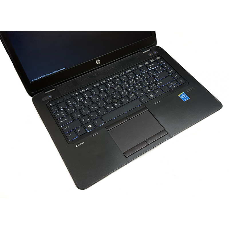 БУ Ноутбук 14" HP ZBook 14 G2, Core i7-5500U (2.4ГГц) 8GB DDR3, AMD FirePro M4150 (1Gb), 120Gb SSD