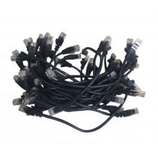 БУ Патч корды 30 шт AS-IT (30х0.25 м, Ethernet (RJ45), 5e, черные)