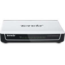 Tenda S16 unmanaged switch, 16 x Fast Ethernet (10/100 Mbps)