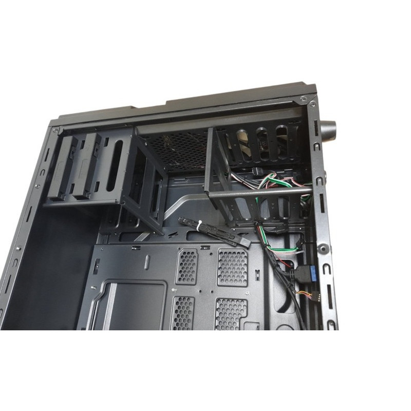 Used Case Zalman Z1, 199x432x457 mm, without PSU (bottom), Midi-Tower, ATX (dent)