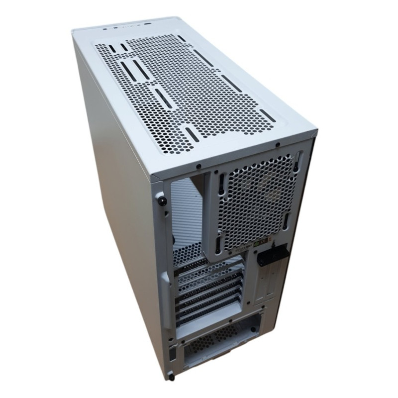 CORSAIR Carbide 275R Tempered Glass White Case, 455x460x211 mm, without PSU (bottom), ATX