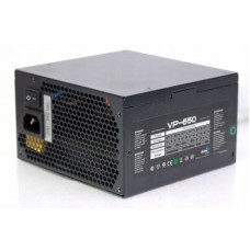 Power supply unit 650 W Aerocool, 24+4+4 pin, video card power supply – 2x(6+2pin), 120 mm, ATX, VP-650
