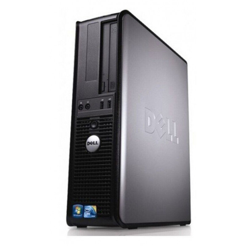Used Computer Dell Optiplex 755 Tower, Core 2 Duo E8500 (3.16Ghz), 4Gb DDR2, Intel GMA, 120Gb SSD