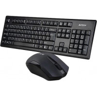 БУ Комплект (клавіатура та миша) A4Tech GK-85, бездротовий, USB, чорний