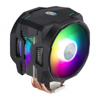 БУ Процесорний кулер Cooler Master MasterAir MA610P ARGB (Intel/AMD, 4pin, 2x120мм, 6 трубок, 180W)
