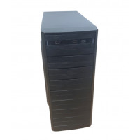 Used Case Frontier Darth Vader, 175x410x400, 1xUSB 3.0, 2xUSB 2.0, without PSU (top) ATX