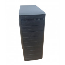 Used Case Frontier Darth Vader, 175x410x400, 1xUSB 3.0, 2xUSB 2.0, without PSU (top) ATX