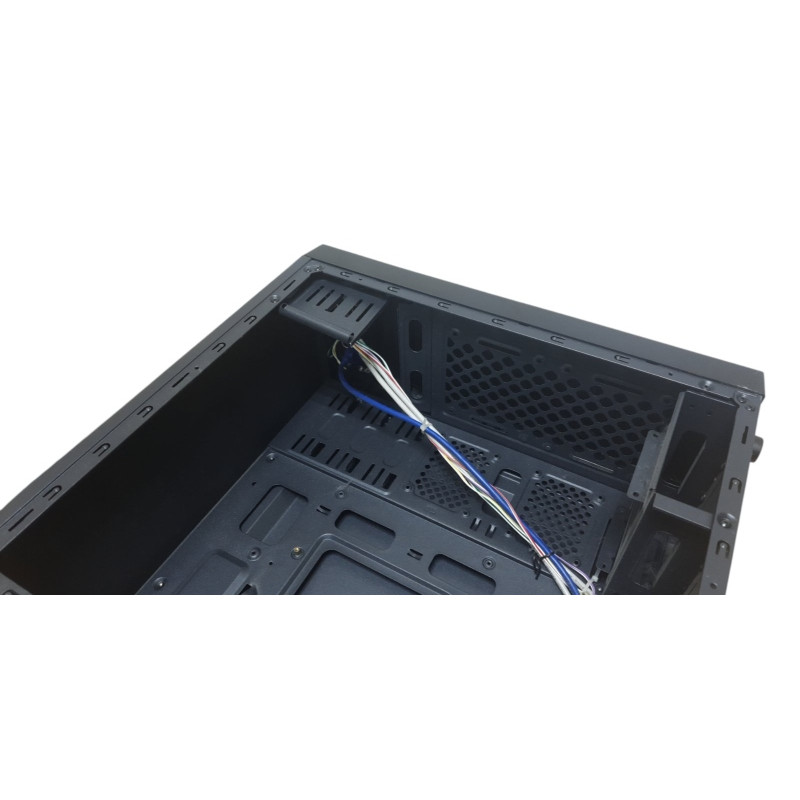 Used Case Frontier Darth Vader, 175x410x400, 1xUSB 3.0, 2xUSB 2.0, without PSU (top) ATX