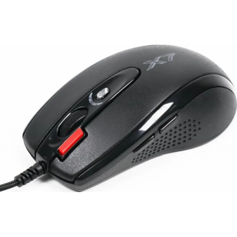 Used Wired mouse A4Tech X-710BK USB Black (4711421757874)