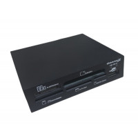 Used Grand-X CRX45 card reader for 3.5-inch PC bay